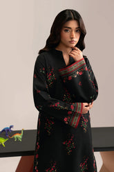 black suit witn multi print