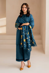 Zinc with yellow embroidery