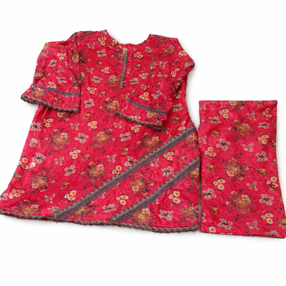 women 3pcs stiched lawn