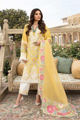 Heavy Embroidered Yellow Suit | Premium Look