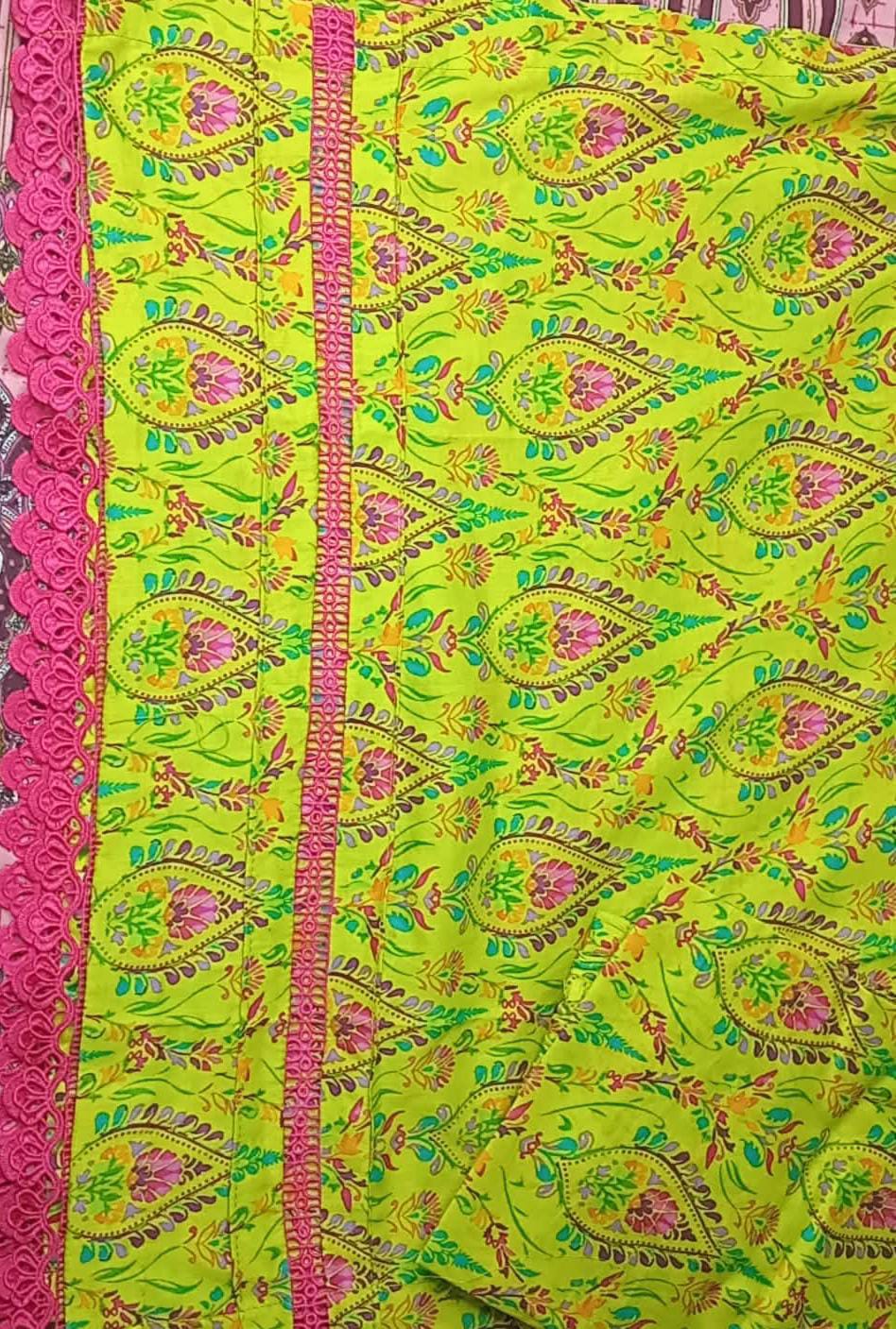 women 3pcs stiched lawn.