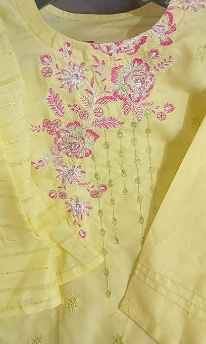 Women 3pcs unstiched lawn